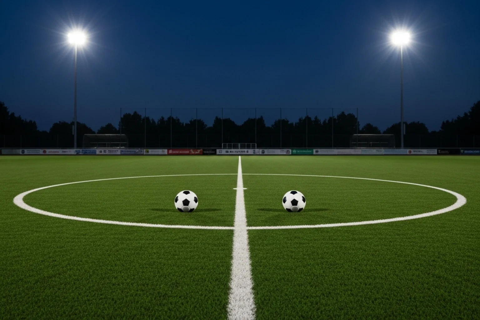 Zwei gleichstarke Fußballteams stehen sich gegenüber — Symbolbild für Unentschieden-Wetten
